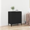 vidaXL Sideboard Black 60 x 35 x 70 cm Engineered wood