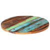 vidaXL Table Top Multicolor Solid reclaimed wood Medium
