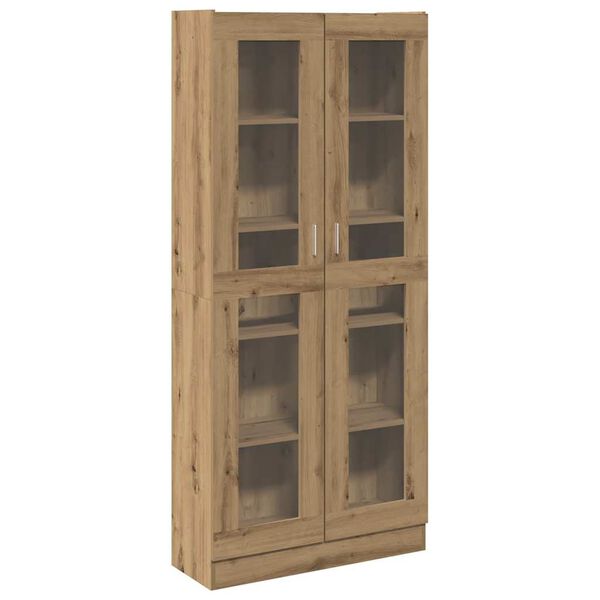 vidaXL Highboard Artisan Oak Engineered wood Tall Highboard