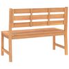 vidaXL Garden Bench Warm Teak Solid Teak Wood Medium Durable