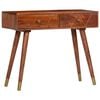 vidaXL Console Table Honey Brown Solid Acacia Wood Medium