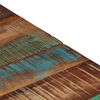 vidaXL Coffee Table Silver Stainless steel, solid reclaimed wood Medium