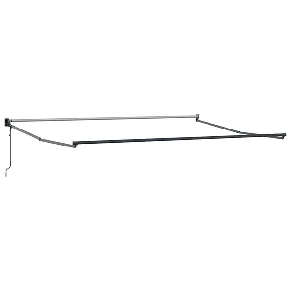 vidaXL Awning Anthracite 196.9"x 118.1" Metal