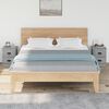 vidaXL Bedside Cabinet Set of 2 Concrete Grey Engineered Wood