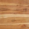 vidaXL End Table 15.75 x 15.75 x 19.69 in Solid Acacia Wood