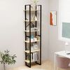 vidaXL Storage Shelf Wood Solid pine wood, Metal Medium Storage Shelf