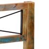vidaXL Bed Frame Mixed colors due to reclaimed wood Solid Reclaimed Wood