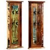 vidaXL Coat Rack Set of 2 Multicolor Solid reclaimed wood Wall mounting
