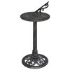 vidaXL Garden Sundial Bronze Plastic Large Decorative Inlays