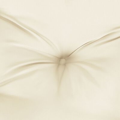 vidaXL Garden Bench Cushion Cream White 47.2"x19.7"x2.8" Oxford Fabric