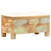 vidaXL Storage Bench Multicolored with shades of brown
