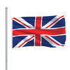 vidaXL UK Flag Multicolor 68D 100% polyester 35.4 x 59.1 in Tough Flag