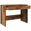 vidaXL Desk Old wood Engineered wood Medium Desk Rectangular Modern