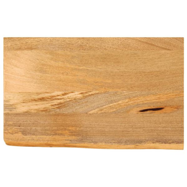 vidaXL Table Top Natural wood Solid mango wood 15.7x7.9 in Simple