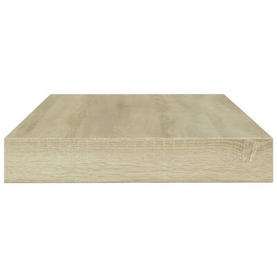 vidaXL Bookshelf Boards 4 pcs Sonoma Oak 39.4"x3.9"x0.6" Engineered Wood