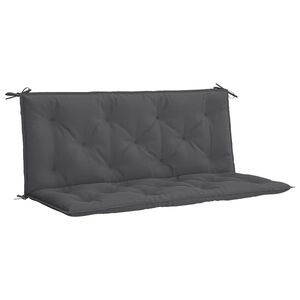vidaXL Garden Bench Cushion Set of 2 Anthracite