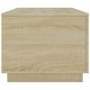 vidaXL Coffee Table Sonoma Oak Engineered wood Medium Coffee Table