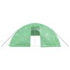 vidaXL Greenhouse Green Polyethylene, galvanized steel Large