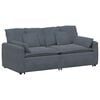 vidaXL Modular Sofa Dark Grey
