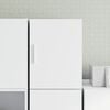 vidaXL Wall Cabinet White Engineered Wood 11.8x16.7x15.7 in Wall Cabinet