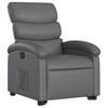 vidaXL Stand Up Recliner Chair Gray