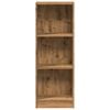 vidaXL Bookcase Artisan oak Engineered wood Tall Bookcase Rectangular