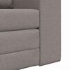 vidaXL Sofa Bed Taupe 38.58 x 27.95 x 32.68 in Velvet