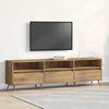 vidaXL TV Cabinet Artisan oak 59.06 x 11.81 x 17.52 in Engineered wood