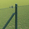 vidaXL Fence Post Green 32.81 x 3.28 ft (0.47 x 0.47 in mesh) Steel