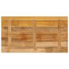 vidaXL Table Top Natural Solid rough mango wood 39.4 x 23.6 x 1.5 in