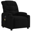 vidaXL Electric Massage Recliner Chair Black