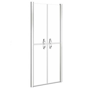 vidaXL Shower Door Clear ESG 28"x74.8"