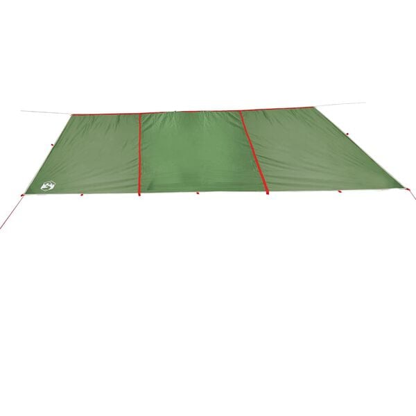vidaXL Camping Tarp Green 165.4x173.2" Waterproof