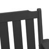 vidaXL Garden Dining Chair 6 pcs Black 65.5 x 55.5 x 88 cm Plastic