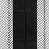 vidaXL Insect Door Curtains 2 pcs with Magnet Blocks Black 86.6x39.4"