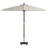 vidaXL Parasol Base Black 17.72 x 9.84 x 17.72 in Granite
