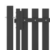 vidaXL Garden Fence Gate Steel 39.4x39.4" Anthracite