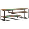 vidaXL TV Cabinet Mixed color Solid reclaimed wood 51.2 x 11.8 x 17.7 in