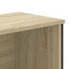 vidaXL Book Cabinet Sonoma Oak Engineered wood Tall Book Cabinet