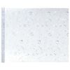 vidaXL Static Window Film Flowers Pattern 17.72 x 196.85 in PVC