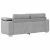 vidaXL Sofa Cloud Grey 70.87 x 30.31 x 32.28 in Fabric