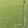 vidaXL Field Fence Silver 164.04 x 3.28 ft Galvanised steel