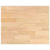 vidaXL Kitchen Worktop Oak Solid Oak Wood 31.5x25.0x1.6 in Durable