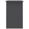 vidaXL Desk Gray 39.4"x19.7"x29.9" Engineered Wood