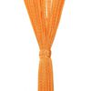 vidaXL String Curtains 2 pcs Orange 55.1x98.4"