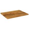 vidaXL Table Top 31.5"x23.6"x1" Rectangular Solid Wood Mango