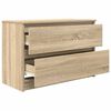 vidaXL TV Cabinet Sonoma Oak Engineered Wood Medium TV Cabinet