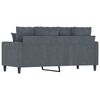 vidaXL 2-seater Sofa Dark Gray Velvet (100% polyester) Medium