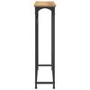 vidaXL Console Table with Shelf Artisan Oak 29.53 x 7.68 x 29.53 in