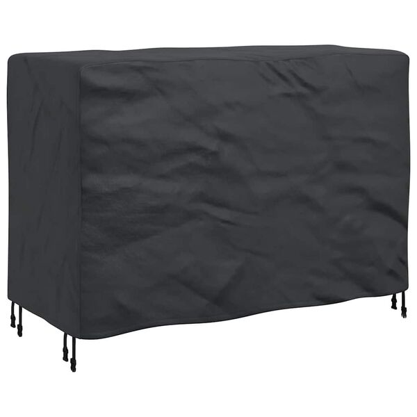 vidaXL Outdoor Furniture Cover Black 55.1" x 27.6" x 35.4" 600D